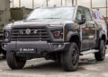 «Китайский Hummer» с могучим дизелем Cummins будут выпускать в России: Dongfeng Mengshi MS600 — очень мощный пикап для российских дорог