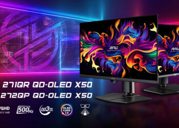 Первые в мире мониторы 2K QD-OLED 500Hz, один из которых умеет следить за людьми. MSI представила MPG 271QR X50 и MAG 272QP