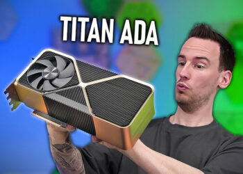 На её фоне даже RTX 5090 выглядит игрушкой. Гигантская невыпущенная видеокарта Nvidia Titan Ada с 48 ГБ памяти была протестирована и показала отличные результаты