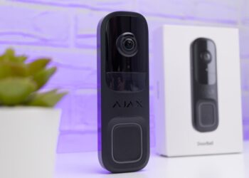 Обзор Ajax DoorBell: что умеет умный дверной звонок от Ajax Systems