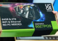 Видеокарта GeeFarce RTX 5072 имеет встроенный ПК, который можно поместить в большой ПК