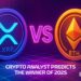 Перспективные криптовалюты: XRP Vs ETH – кто победит в 2025?
