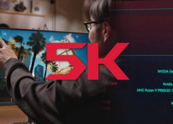 GeForce RTX 5090 не вытягивает даже с DLSS: Asus показала, что такое гейминг на мониторе 5К