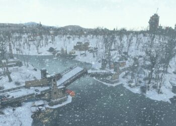 Моддер превратил пустоши Fallout 4 в зимнюю сказку с глубоким снегом и реалистичными следами