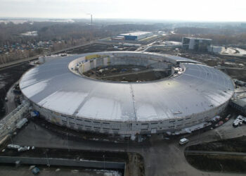 Российский мегасайенс в действии: пучок электронов с энергией 3 ГэВ переведен из бустерного синхротрона СКИФа в основное накопительное кольцо