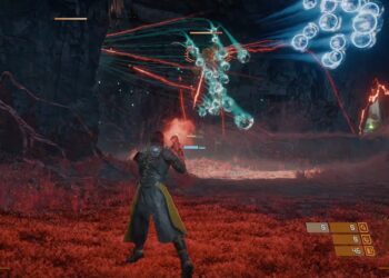 Housemarque показала новый геймплей Saros с системой затмений и телепортацией между биомами