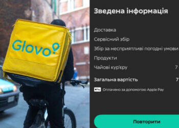 Что творится с Glovo? Украинцы жалуются на несогласованные снятия чаевых в 5000-11000 грн