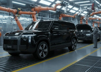 Официально: в России уже весной начнут собирать огромные и мощные кроссоверы Rox 01