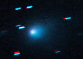 Межзвёздная комета 3I/ATLAS устроила водяной фейерверк после пролёта Солнца