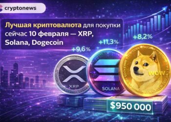 Лучшая криптовалюта для покупки сейчас 10 февраля — XRP, Solana, Dogecoin