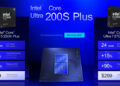 Intel представила процессоры Core Ultra 7 270K Plus и Core Ultra 5 250K Plus
