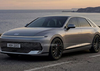 Обновленный флагманский седан Hyundai Grandeur 2026 на подходе — он сохранит мотор V6, но получит полностью новый салон