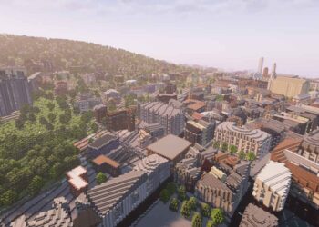 Игрок Minecraft создал бесплатный инструмент для превращения реальных городов в игровые карты