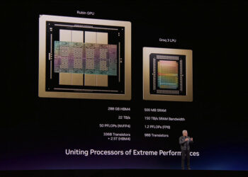 Nvidia представила процессор Groq 3 LPU, который обладает 500 МБ памяти SRAM с пропускной способностью 150 ТБ/с