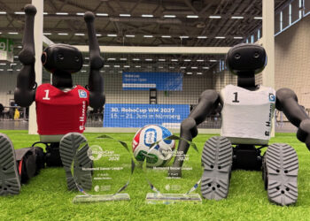 12-кратные чемпионы мира по робо-футболу B-Human выиграли турнир в Германии