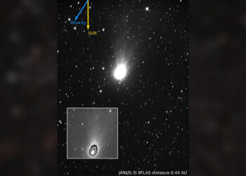 Учёные пересчитали размеры межзвёздной кометы 3I/ATLAS — негравитационное ускорение оказалось сложнее, чем считалось
