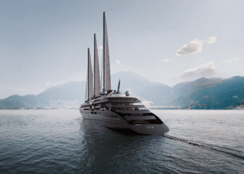 Самый большой парусный лайнер в мире установил новый рекорд скорости