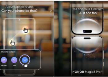 Honor утверждает, что функция обмена файлами с iPhone у неё лучше, чем у смартфонов Samsung