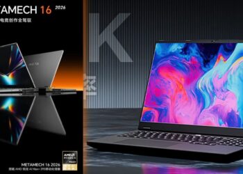 128 ГБ ОЗУ, батарея 100 Втч и 16 ядер CPU за 3365 долларов. Представлен ноутбук MetaMech 16 2026