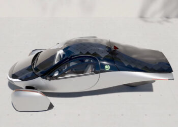 Солнечный электромобиль Aptera вырабатывает больше энергии, чем традиционные панели