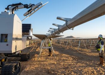 Роботы Maximo установили 100 мегаватт солнечных панелей на объекте в Калифорнии