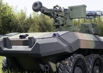 Армия США испытывает автономного боевого робота Hunter Wolf, оснащенного радаром и пулеметом