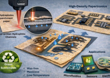 Бумажная электроника: ученые с помощью лазера печатают микросхемы на бумаге