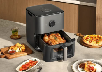Xiaomi выпускает на мировой рынок новейший аэрогриль Mijia Smart Steam Air Fryer на 7 л