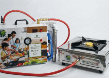 Водородная кухонная плита может проработать шесть часов на 100 г воды