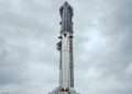 Starship V3 впервые собрали на стартовой площадке: ракета нового поколения от SpaceX готова к первому старту