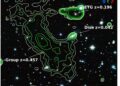 На окраинах группы галактик обнаружено аномально малое радиокольцо
