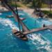 Геймер уменьшил Карибы из Black Flag Resynced до игрушечного вида с помощью тилт-шифт эффекта