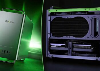 GMKtec умудрилась разместить в компактном корпусе объемом 14,6 литра топовый Ryzen 9 9955HX3D, GeForce RTX 5070 и СЖО. ПК оценили в 2500 долларов