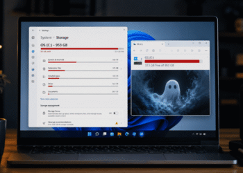 Новая ошибка заставляет Windows 11 занимать более 500 ГБ на диске