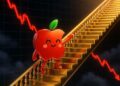 Apple показала рекордные продажи и прибыль, но акции рухнули на 10%