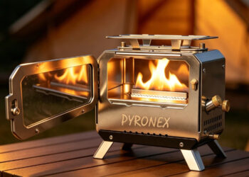 Компактная печь Pyronex заменит плиту, обогреватель и фонарь