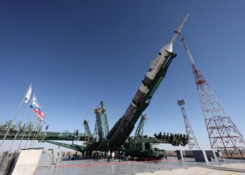 Экспресс до МКС: Роскосмос показал ракету «Союз-2.1а», которая доставит космонавтов на МКС всего за 3 часа