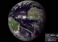 Спутник Роскосмоса сделал фото Земли во время солнечного затмения