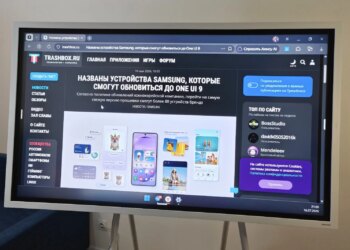 Цифровой флипчарт на 55 дюймов с удобной подставкой: обзор Samsung Flip WM55FX