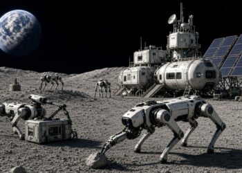Китай отправит роботов-собак на Луну до 2035 года