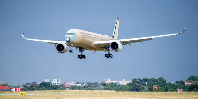 Airbus совершил рекордный перелет из Австралии во Францию за 24 часа